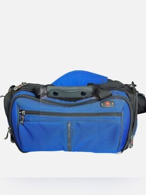 Victorinox Swiss Army Blue Werks Traveler 15" Carry On Duffel Tote Bag NWOT